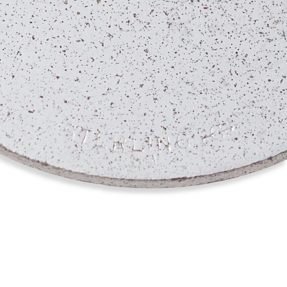 Vintage 1960s “Merry Christmas” Sterling Silver Pendant / Charm Holiday Candle - Picture 3 of 4